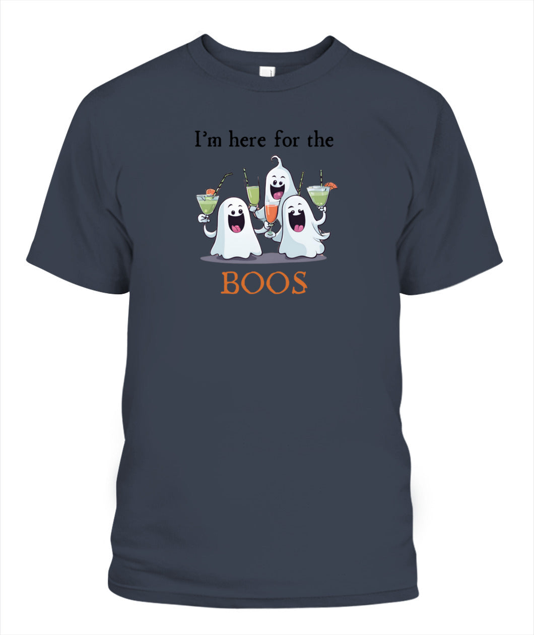 Halloween - Here for the Boos - Unisex T-Shirt | Bella + Canvas 3001