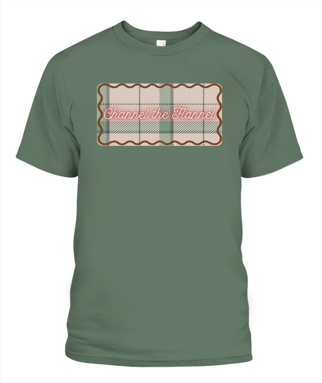 Channel the Flannel - Unisex T-Shirt | Bella + Canvas 3001
