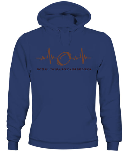 Football: The Reason for the Season - Unisex Hoodie | Bella + Canvas 3719