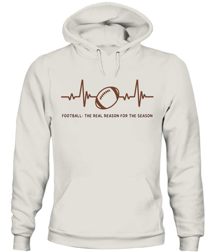 Football: The Reason for the Season - Unisex Hoodie | Bella + Canvas 3719