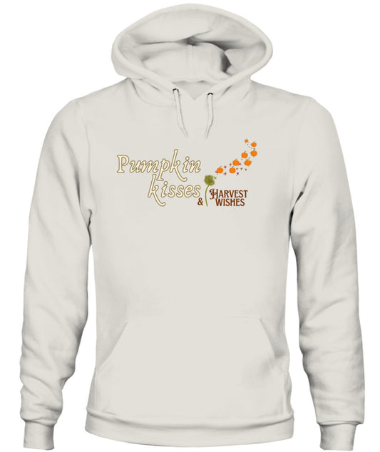 Pumpkin Kisses & Harvest Wishes - Unisex Hoodie | Bella + Canvas 3719