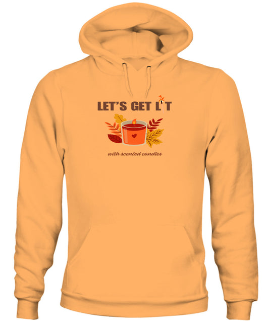 Let's Get Lit ...with scented candles - Unisex Hoodie | Bella + Canvas 3719