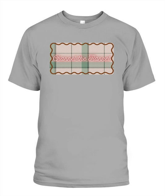 Channel the Flannel - Unisex T-Shirt | Bella + Canvas 3001